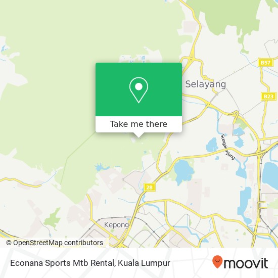 Peta Econana Sports Mtb Rental