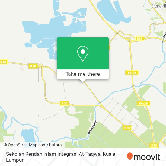 Sekolah Rendah Islam Integrasi At-Taqwa map