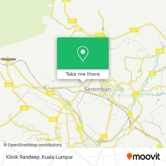 Klinik Randeep map