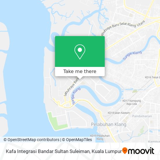 Kafa Integrasi Bandar Sultan Suleiman map