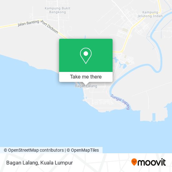 Bagan Lalang map