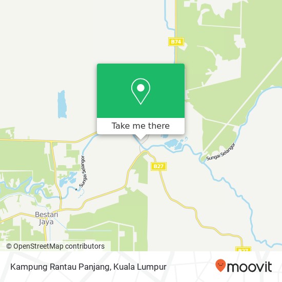 Kampung Rantau Panjang map