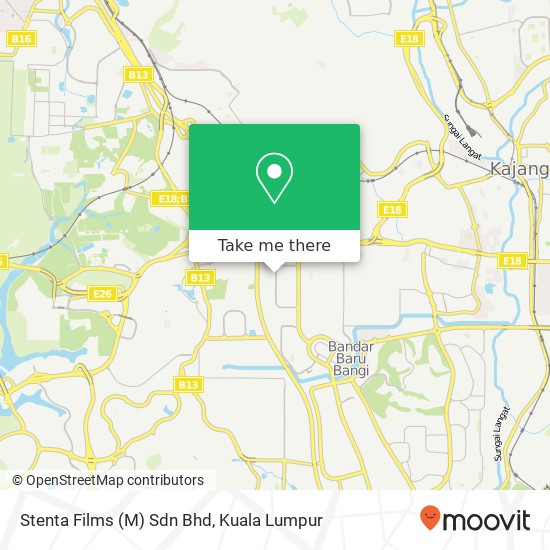 Stenta Films (M) Sdn Bhd map