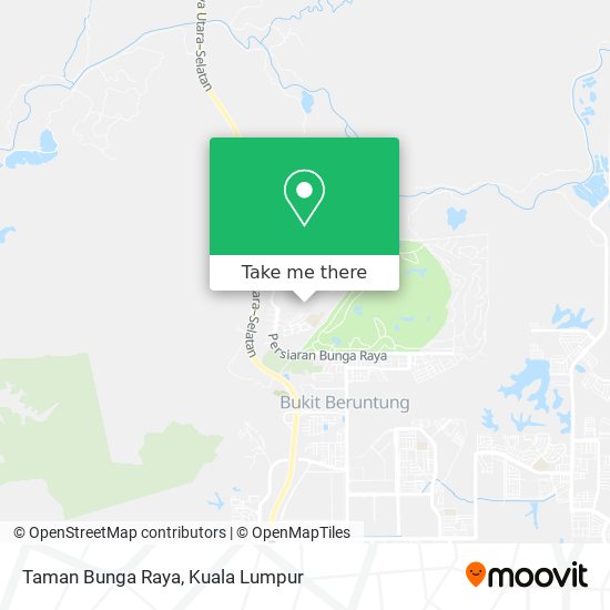 Taman Bunga Raya map