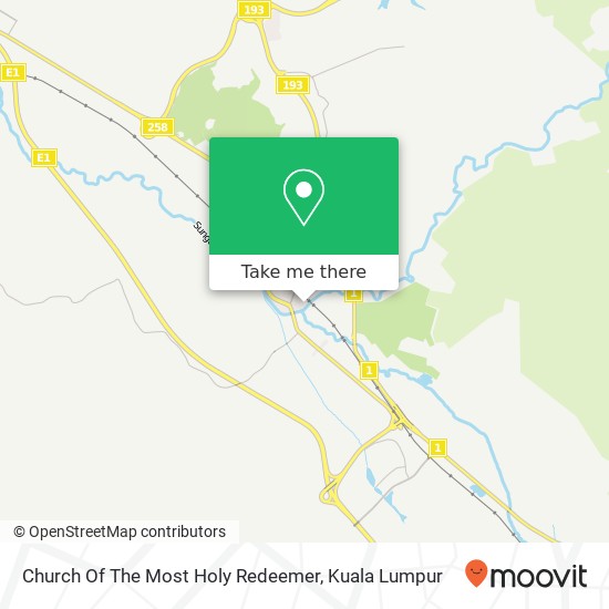 Church Of The Most Holy Redeemer map