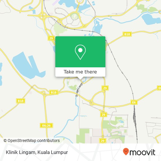 Klinik Lingam map