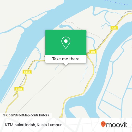 KTM pulau indah map