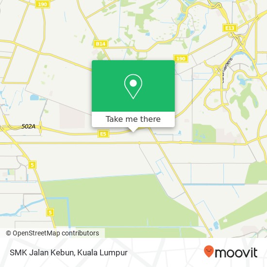 SMK Jalan Kebun map