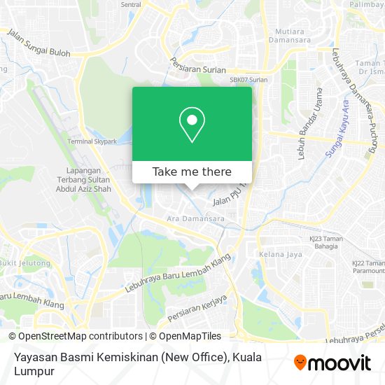 Cara Ke Yayasan Basmi Kemiskinan New Office Di Petaling Jaya Menggunakan Bis Atau Mrt Lrt