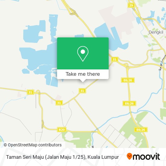 Taman Seri Maju (Jalan Maju 1 / 25) map