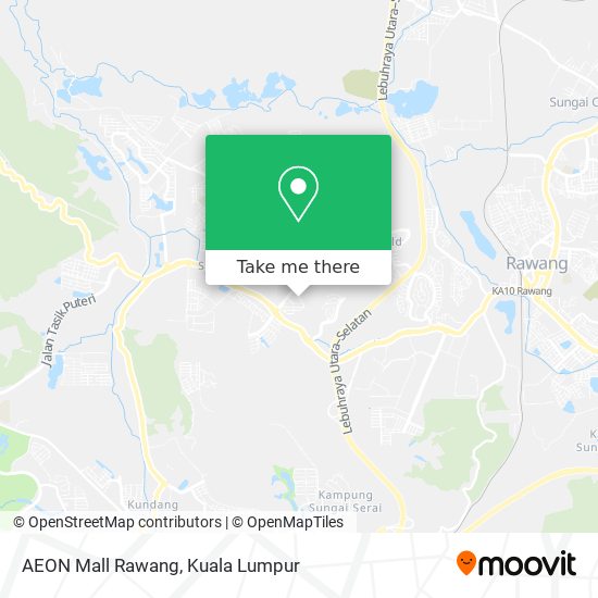 How To Get To Aeon Mall Rawang In Gombak By Bus Or Train Moovit