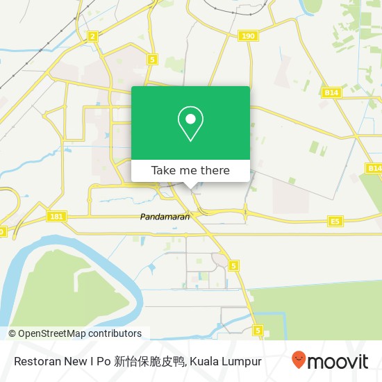 Restoran New I Po 新怡保脆皮鸭 map