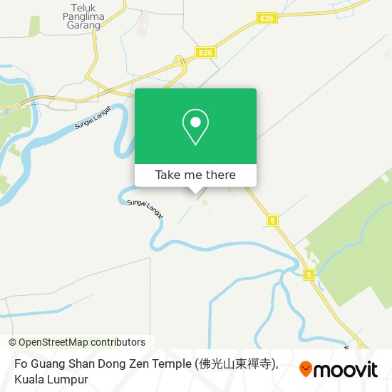 Fo Guang Shan Dong Zen Temple (佛光山東禪寺) map