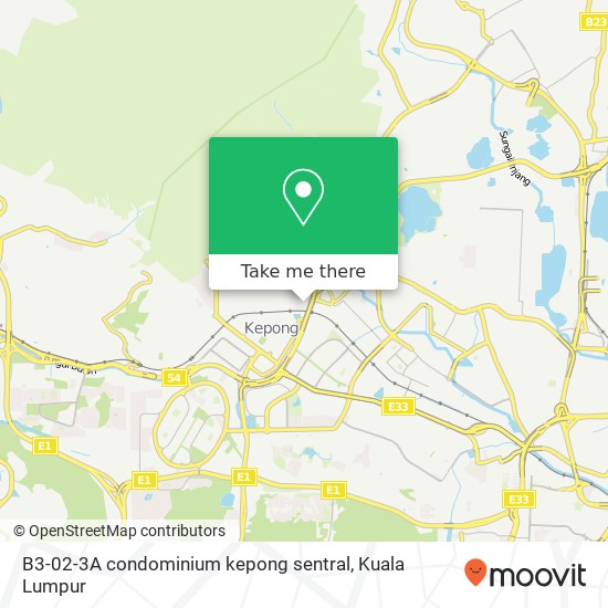 B3-02-3A condominium kepong sentral map