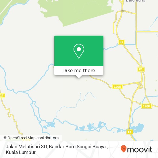 Jalan Melatisari 3D, Bandar Baru Sungai Buaya. map