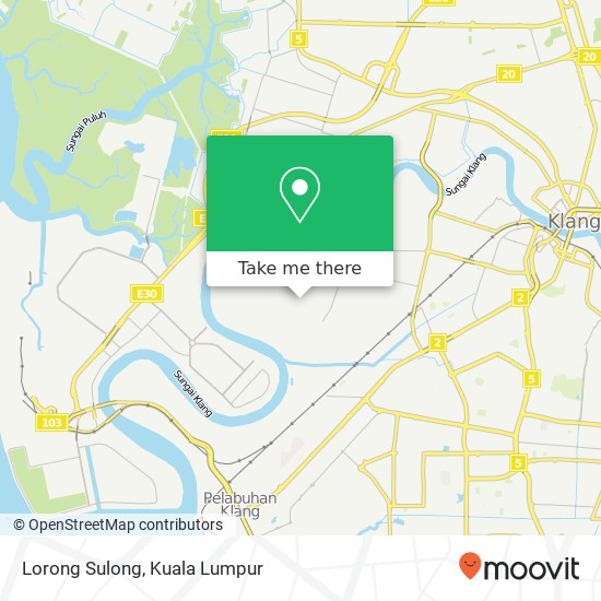 Lorong Sulong map