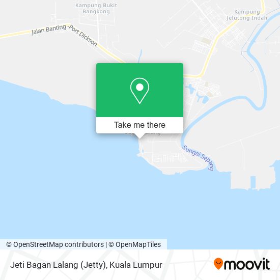 Jeti Bagan Lalang (Jetty) map