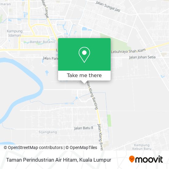 Peta Taman Perindustrian Air Hitam