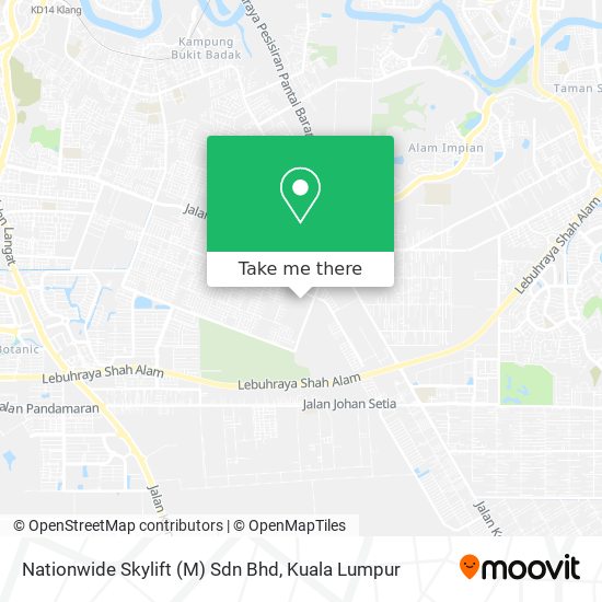 Nationwide Skylift (M) Sdn Bhd map
