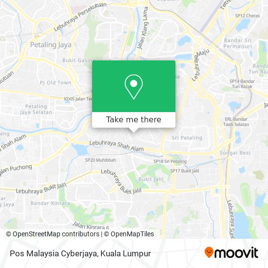 How To Get To Pos Malaysia Cyberjaya In Kuala Lumpur By Bus Mrt Lrt Train Or Monorail