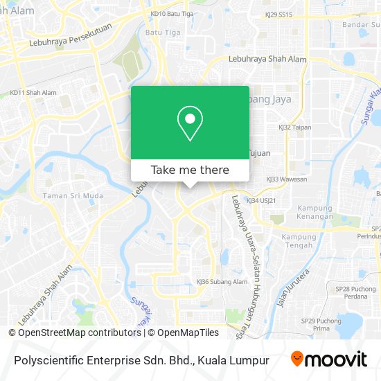 Polyscientific Enterprise Sdn. Bhd. map