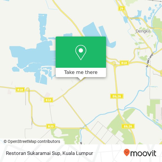 Restoran Sukaramai Sup map