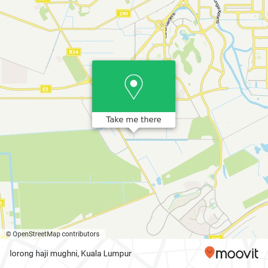 lorong haji mughni map