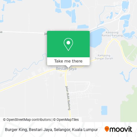 Burger King, Bestari Jaya, Selangor map