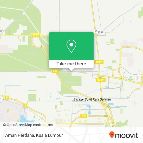 Aman Perdana map