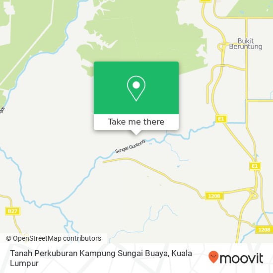 Tanah Perkuburan Kampung Sungai Buaya map