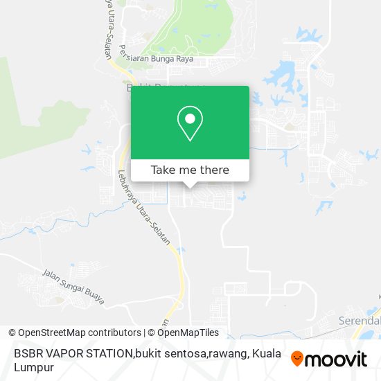 BSBR VAPOR STATION,bukit sentosa,rawang map