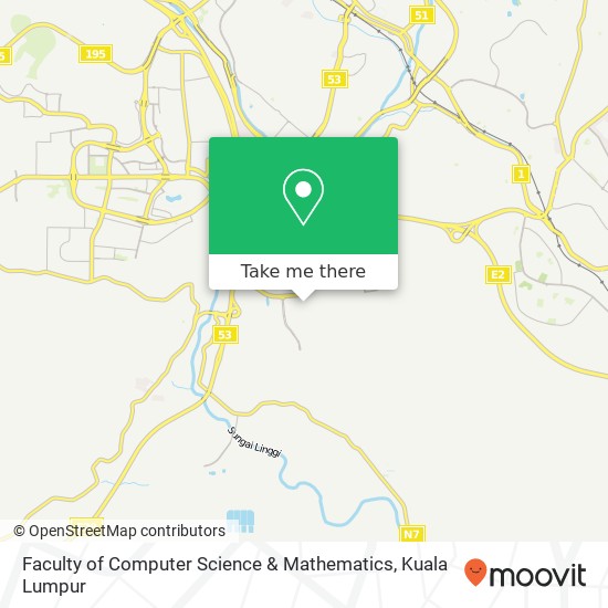 Faculty of Computer Science & Mathematics map