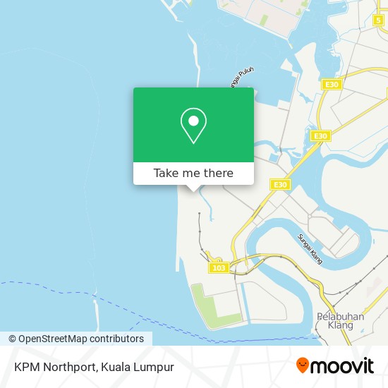 KPM Northport map