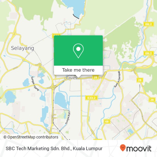 SBC Tech Marketing Sdn. Bhd. map