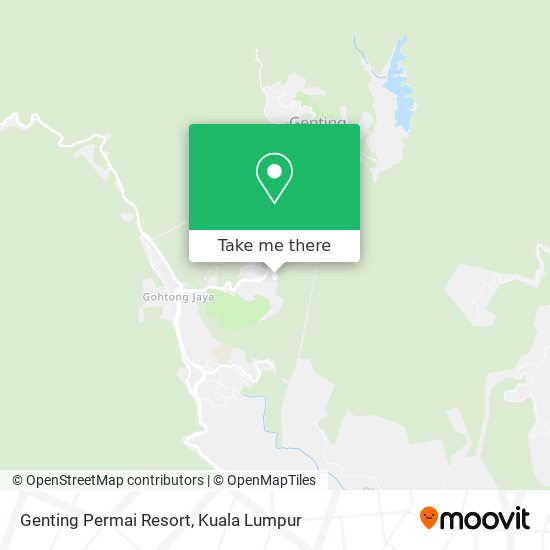 Genting Permai Resort map