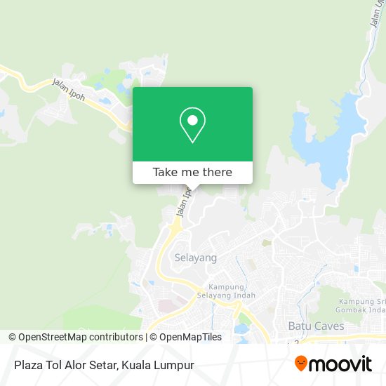 Plaza Tol Alor Setar map