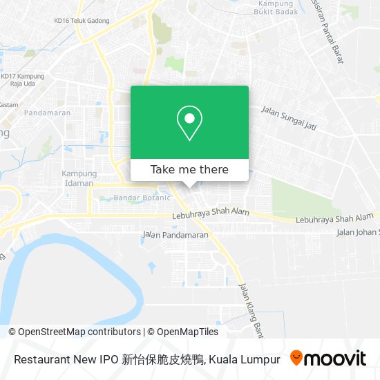 Restaurant New IPO 新怡保脆皮燒鴨 map