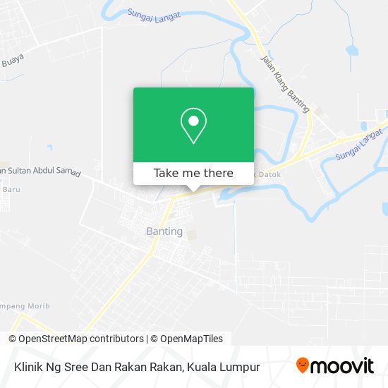 Klinik Ng Sree Dan Rakan Rakan map