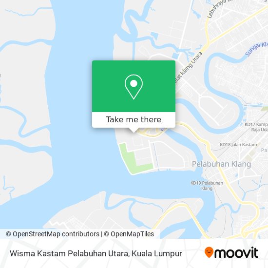 Wisma Kastam Pelabuhan Utara map