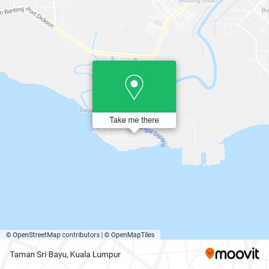 Taman Sri Bayu map