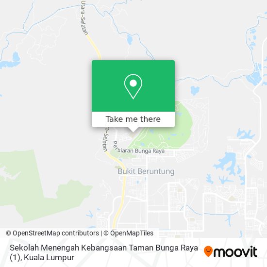 Sekolah Menengah Kebangsaan Taman Bunga Raya (1) map