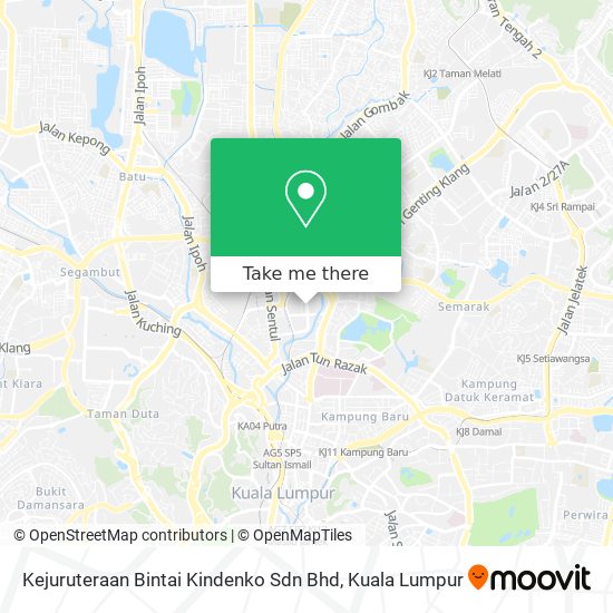 How To Get To Kejuruteraan Bintai Kindenko Sdn Bhd In Kuala Lumpur By Bus Or Mrt Lrt