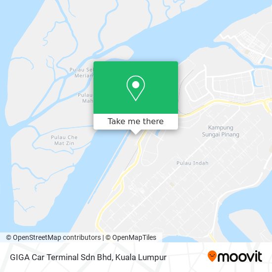 Peta GIGA Car Terminal Sdn Bhd