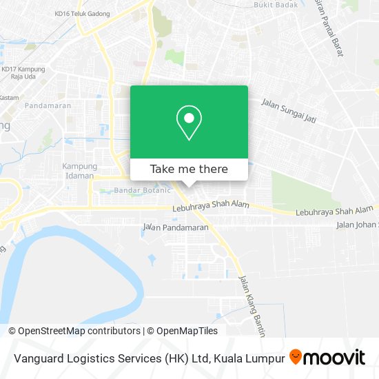 Vanguard Logistics Services (HK) Ltd map