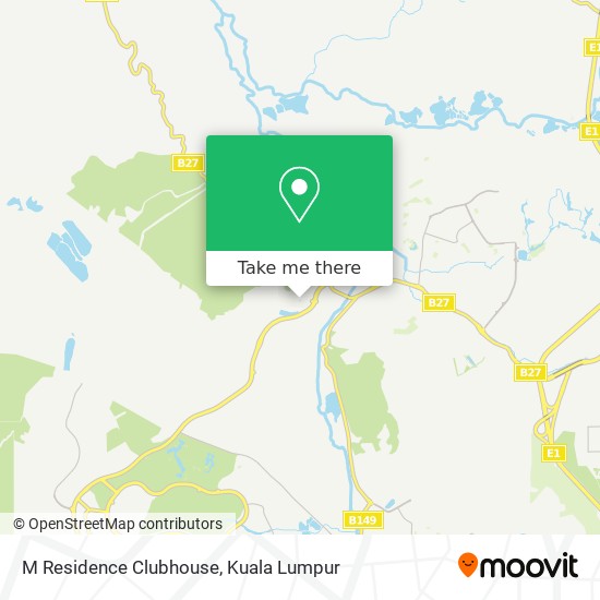 M Residence Clubhouse map