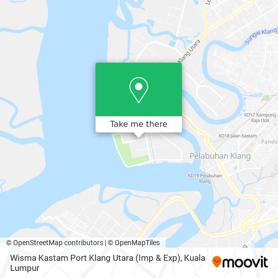 Wisma Kastam Port Klang Utara (Imp & Exp) map