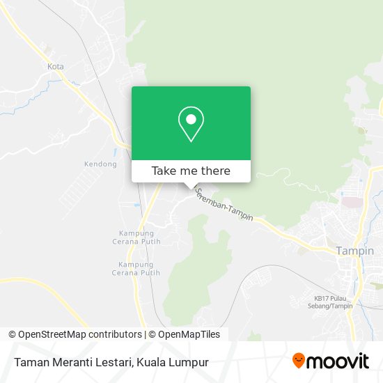 Peta Taman Meranti Lestari
