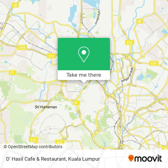 D' Hasil Cafe & Restaurant map