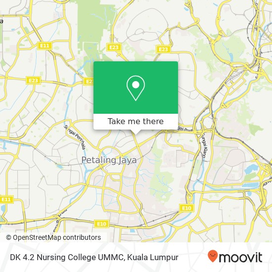 DK 4.2 Nursing College UMMC map