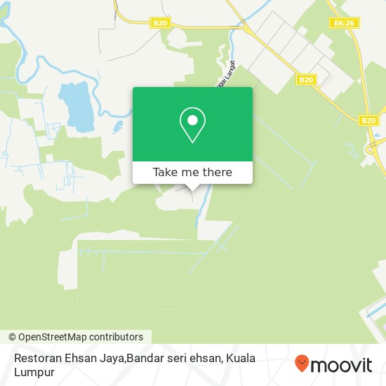 Restoran Ehsan Jaya,Bandar seri ehsan map